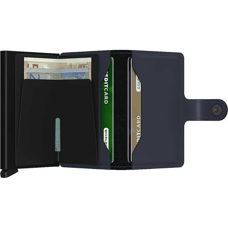 Secrid Miniwallet Matte Kartlık Cüzdan, Gece Mavisi