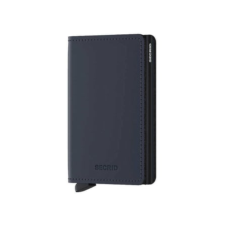 Secrid Slimwallet Matte Kartlık Cüzdan, Mavi