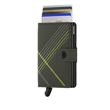 Secrid Miniwallet Stitch Linea Lime