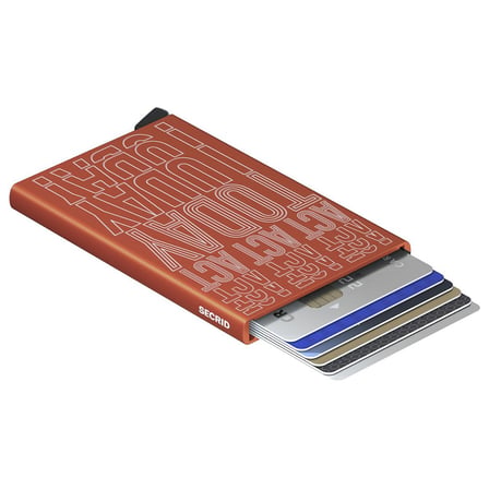 Secrid Cardprotector Laser Art Today Kartlık, Turuncu