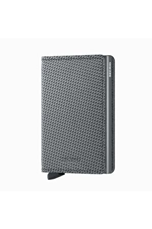 Secrid Slimwallet Carbon Cool Grey - %100 Orjinal Avrupa Derisi Cüzdan