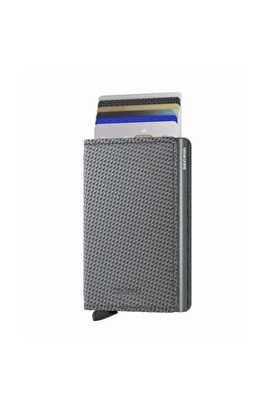 Secrid Slimwallet Carbon Cool Grey - %100 Orjinal Avrupa Derisi Cüzdan