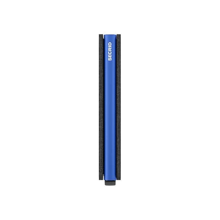 Secrid Slimwallet Matte Kartlık Cüzdan, Siyah-Mavi