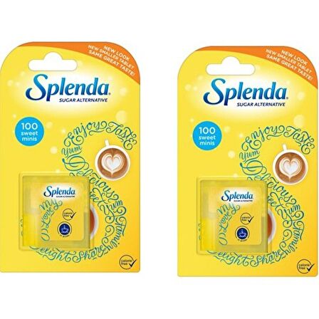 Splenda Doğal Tatlandırıcı 100 x 2'lü