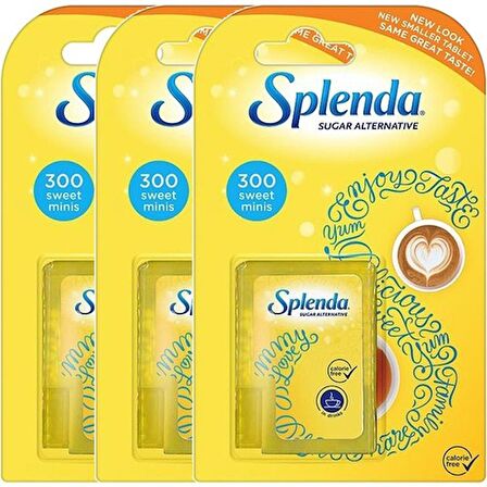 Splenda Tatlandırıcı 300 Tablet 3'lü