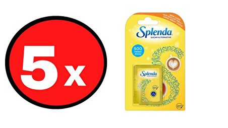 Splenda Tatlandırıcı 500 Tablet 5 Adet