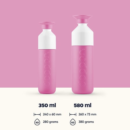 Dopper Insulated Yalıtımlı Termos Şişe 580 ml - Pelikan Pembesi