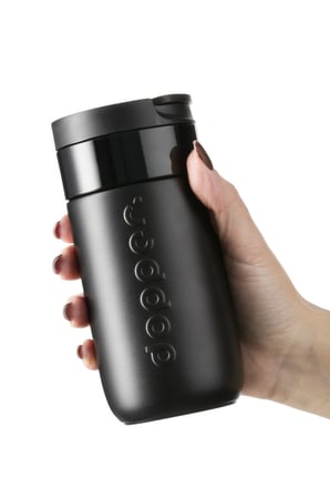 Dopper Travel Mug Yalıtımlı Termos Bardak 300 ml - Gece Siyahı