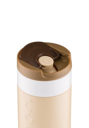 Dopper Travel Mug Yalıtımlı Termos Bardak 300 ml - Toprak Kahvesi