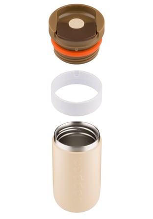 Dopper Travel Mug Yalıtımlı Termos Bardak 300 ml - Toprak Kahvesi