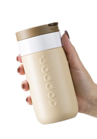 Dopper Travel Mug Yalıtımlı Termos Bardak 300 ml - Toprak Kahvesi