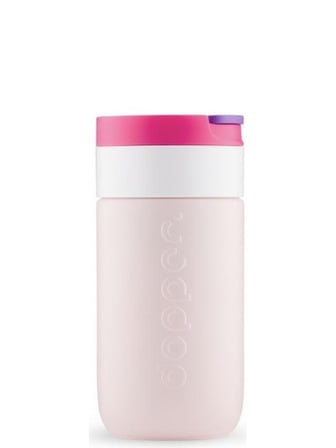 Dopper Travel Mug Yalıtımlı Termos Bardak 300 ml - Çilek Pembesi