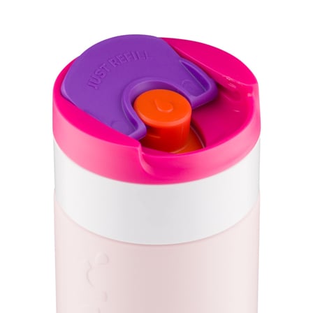 Dopper Travel Mug Yalıtımlı Termos Bardak 300 ml - Çilek Pembesi