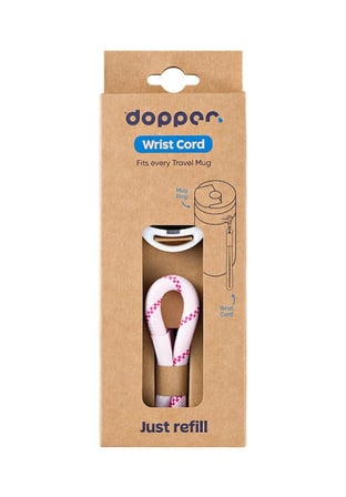 Dopper Travel Mug Askısı - Kiraz Pembesi