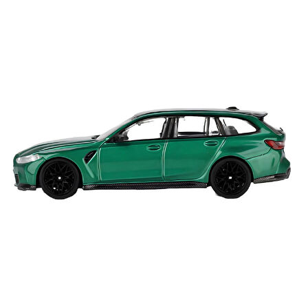 1:64 Diecast BMW M3 Competition Touring Man Green Model Mini GT Araba