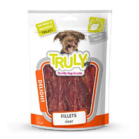 Truly Jerky Ördekli Yumuşak Köpek Ödülü 90 Gr 