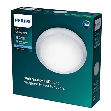 PHILIPS CINNABAR 20W LED TAVAN LAMBASI BEYAZ GÜN IŞIĞI 4000K