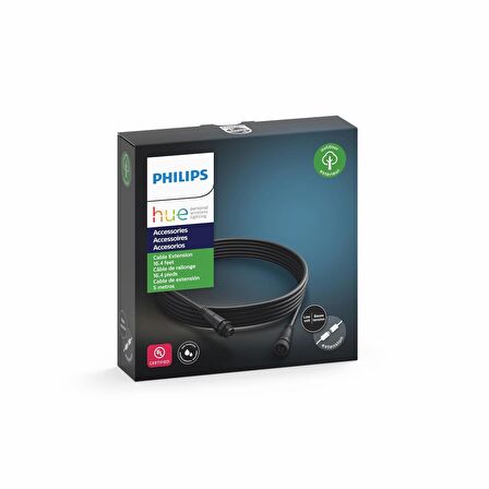 Philips Hue Outdoor Düşük Voltaj Uzatma Kablousu 5mt. - 915005641701