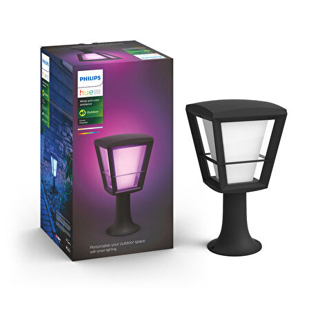 Philips Hue Econic Ayaklı Bahçe Lambası Siyah - 915005732501