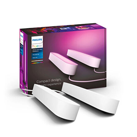 Philips Hue Play 2'li Ekopaket - Beyaz