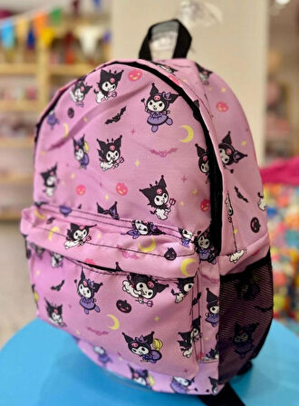 sanrio karakterleri ilköğretim sırt çantası kuromi S0002