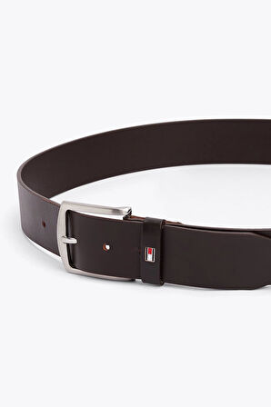 Erkek Th Denton Kemer - Koyu Kahverengi | 90