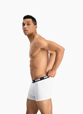 Puma Beyaz Erkek Boxer 90682307 PUMA BASIC BOXER 2P whi