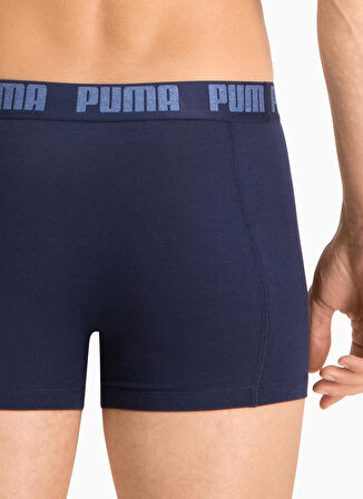 Puma Mavi Erkek Boxer 90682333 PUMA BASIC BOXER 2P nav