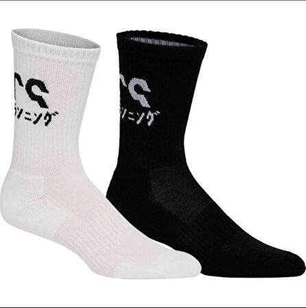 Asics 2 PPK KATAKANA SOCK Unisex  Siyah Çorap - 3013A453-002