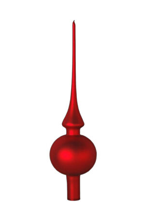 Yılbaşı Ağacı Çam Ağacı Tepe Süsü Kırmızı