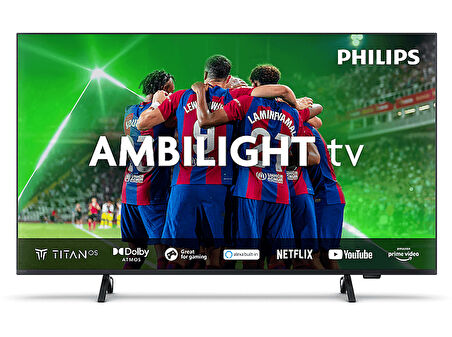 PHILIPS 85PUS8309/12 85 inç 215 Ekran Uydu Alıcılı Smart 4K UHD Dolby Vision Dolby Atmos Titan OS Ambilight TV