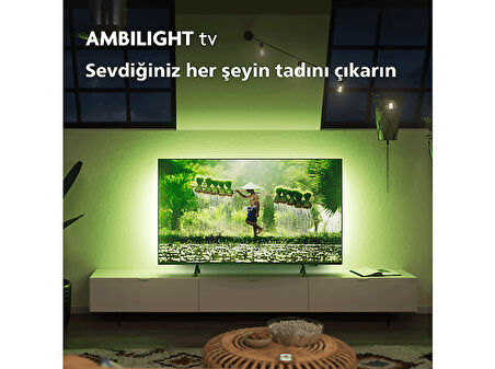 PHILIPS 85PUS8309/12 85 inç 215 Ekran Uydu Alıcılı Smart 4K UHD Dolby Vision Dolby Atmos Titan OS Ambilight TV