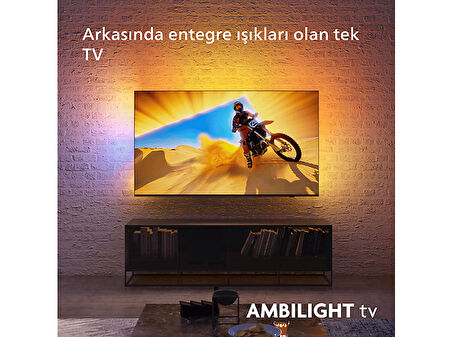 PHILIPS 55PML9009 55 inç 139 Ekran Uydu Alıcılı 4K QD MiniLED Dolby Vision Dolby Atmos Titan OS Ambilight TV