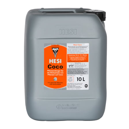 Hesi Coco Bitki Besini Coco Medyalar İçin Sıvı Gübre 10 Litre
