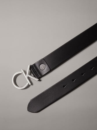 CALVIN KLEIN Kadın Marka Logolu Günlük Kullanıma Uygun SİYAH Kemer K60K602141 001