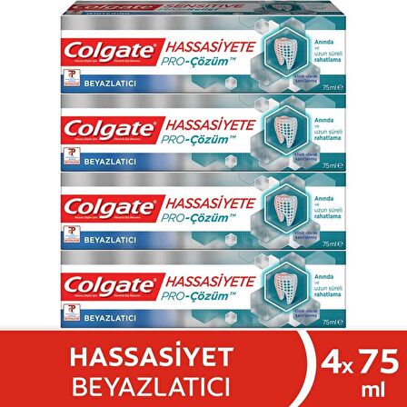 Colgate Hassasiyete Pro Çözüm Beyazlatıcı 4 x 75 Ml 