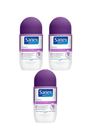 Dermo 7in1 Protectıon Roll-on 50ml (3 Adet)