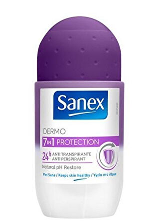 Sanex Dermo 7 ın 1 Protectıon (7 si 1 Arada Koruma) Roll-on Deodorant 50ml
