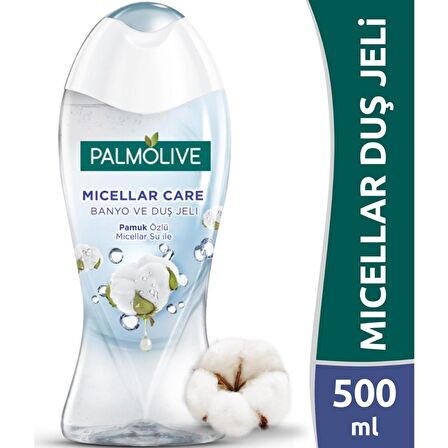 Palmolive Luminous Oils Pamuk Aromalı Nemlendirici Doğal Tüm Ciltler İçin Duş Jeli 500 ml