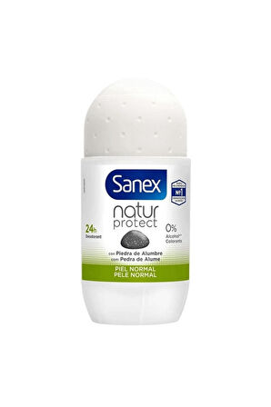 Sanex Natur Protect Normal Ciltler İçin (Şap Taşı Minerali ve %0 Alkol İçeren) Roll-on Deoedorant 50ml