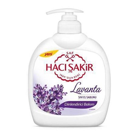 Hacı Şakir Sıvı Sabun Lavanta 300 Ml