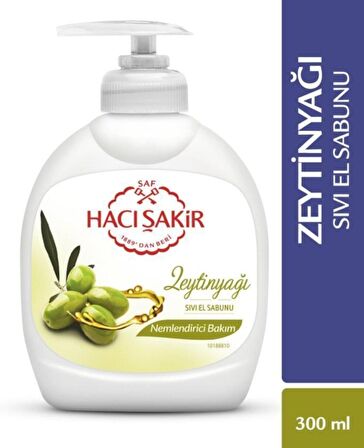 Hacı Şakir Nemlendirici Bakım Zeytinyağı Sıvı El Sabunu 300 ml