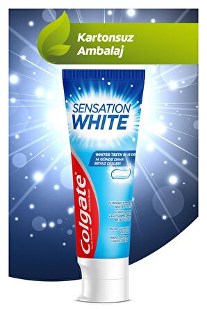 Sensation White Kartonsuz Beyazlatıcı Diş Macunu 75 ml