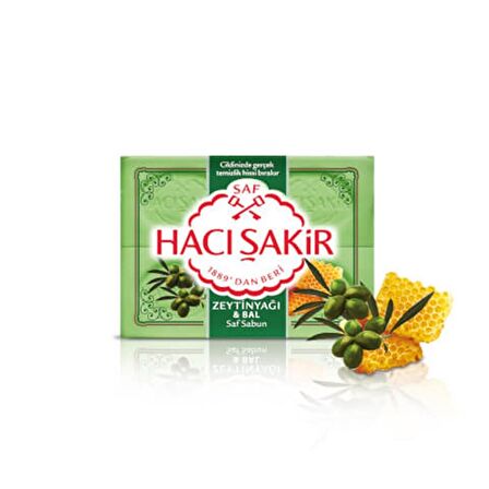 Hacı Şakir Banyo Sabunu Zeytinyağı Bal 600 Gr