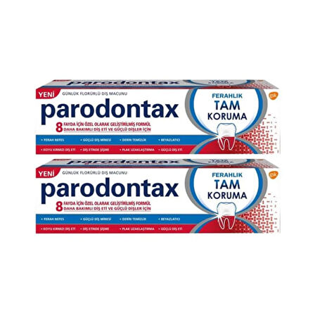 Parodontax Tam Koruma Ferahlık Diş Macunu 50 ML x 2