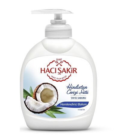 Hacı Şakir Sıvı Sabun Hindistan Cevizi Sütü 300 Ml