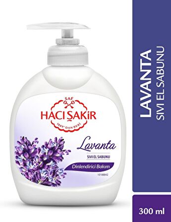Hacı Şakir Dinlendirici Bakım Lavanta Sıvı El Sabunu 300 ml