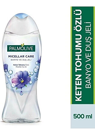 Palmolive Duş Jeli Mıcellar Care Keten Tohumu 500 Ml Delist