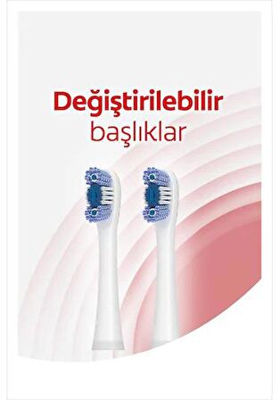 Colgate 360 Optik Beyaz Pilli Diş Fırçası Yedeği 2 Li Yeni