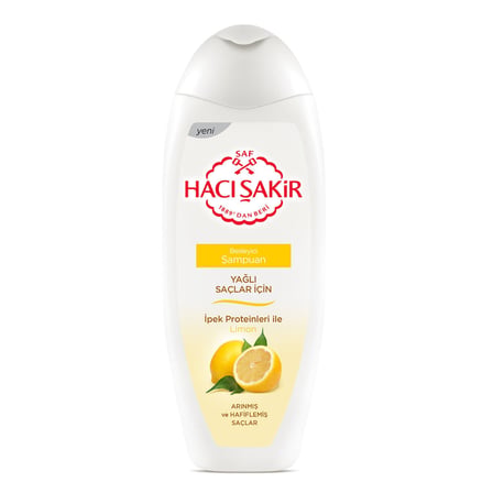 Hacı Şakir Şampuan 500 ml 3 lü Karma Set / Limon - Hindistan Cevizi - Badem